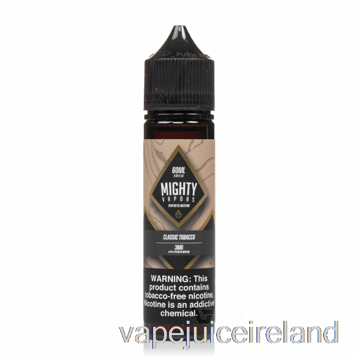 Vape Juice Classic Tobacco - Mighty Vapors - 60mL 6mg